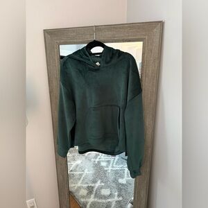Women's Green Hoodie Sweater Kyodan Size XL